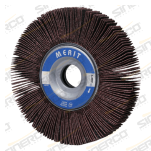 Imagen de RUEDA FLAP DE LIJA MINI MERIT METAL 2X1X1/4"-P120