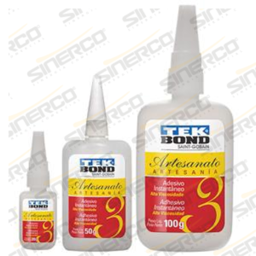 Imagen de ADHESIVO ARTESANIA NO.3 TEKBOND ARTESANIA 20G TUBO CAJA C/10 A TRANSPARENTE