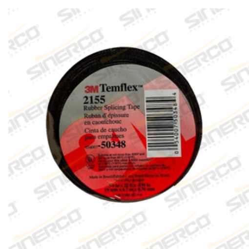 Imagen de TEMFLEX 2155 CINTA HULE AUTOFUSIONABLE 0.019X9.1M