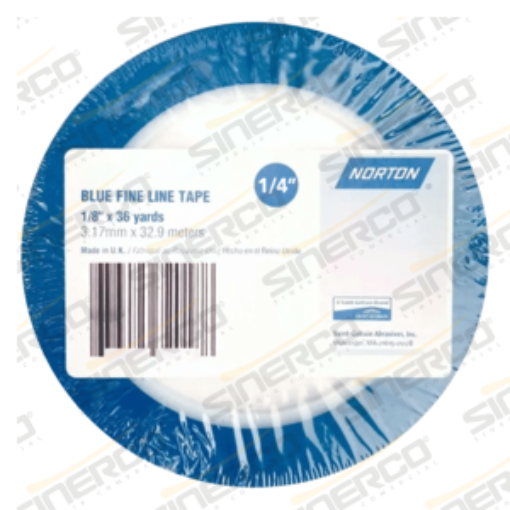 Imagen de CINTA  FINE LINE 1/4X36 IN/YD  AZUL