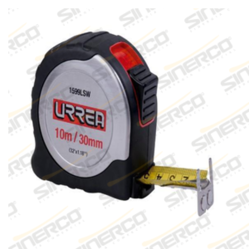 Imagen de URREA FLEXOMETRO INOX 10.0 METROS