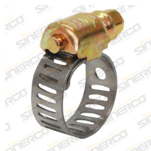 Imagen de ABRAZADERA SINFIN MINI INOX-DORADA #06