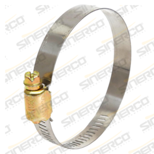 Imagen de ABRAZADERA SINFIN INOX-DORADA #64