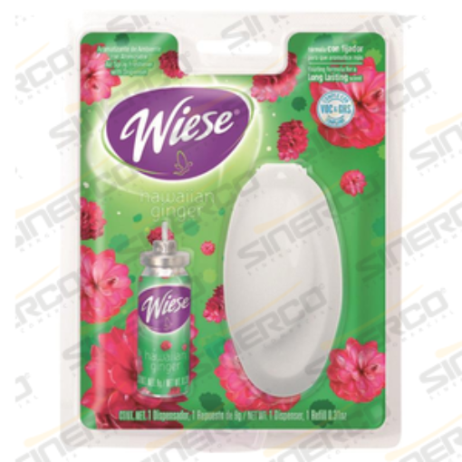 Imagen de AEROSOL MINI SPRAY WIESE HAWAIAN GINGER 1 REPUESTO DE 9G