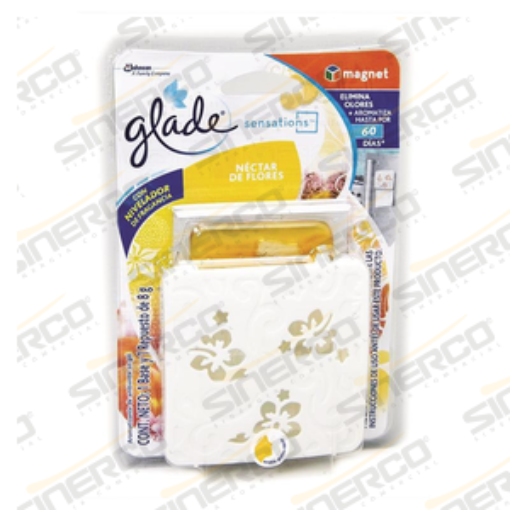 Imagen de GLADE SENSATIONS GLASS MAGNET+REP 8G NECTAR FLORES
