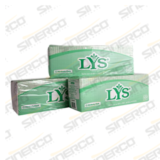 Imagen de SERVILLETA TRADICIONAL LYS 500'S X 12