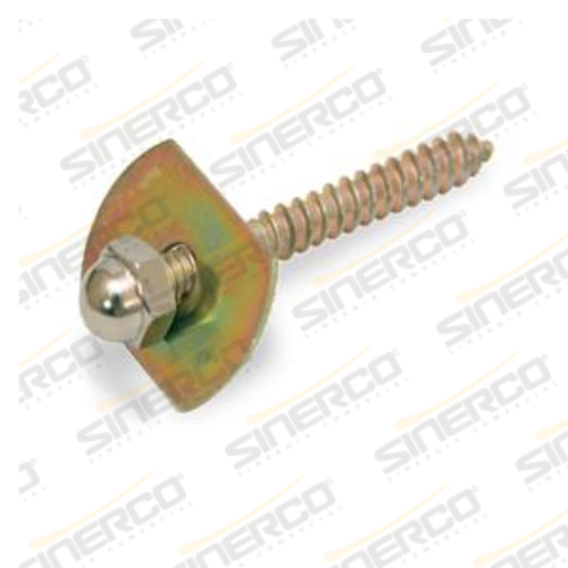 Imagen de Pija p/w.c. tuerca metal - cromada