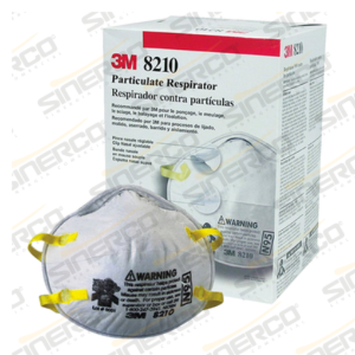 Imagen de 8210 N95 - RESPIRADOR COPA P/PARTICULAS SIN ACEITE